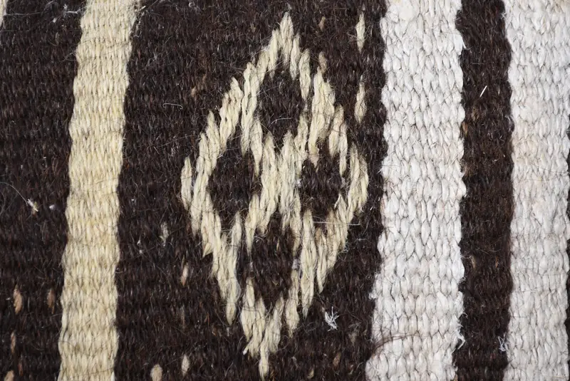 Pillow Case, Kilim Pillow, 12x24 Beige Cushion, Boho Pillow, Vintage Kilim Pillow, Handmade Throw Cushion, Boho Chic Pillow Sham - 3