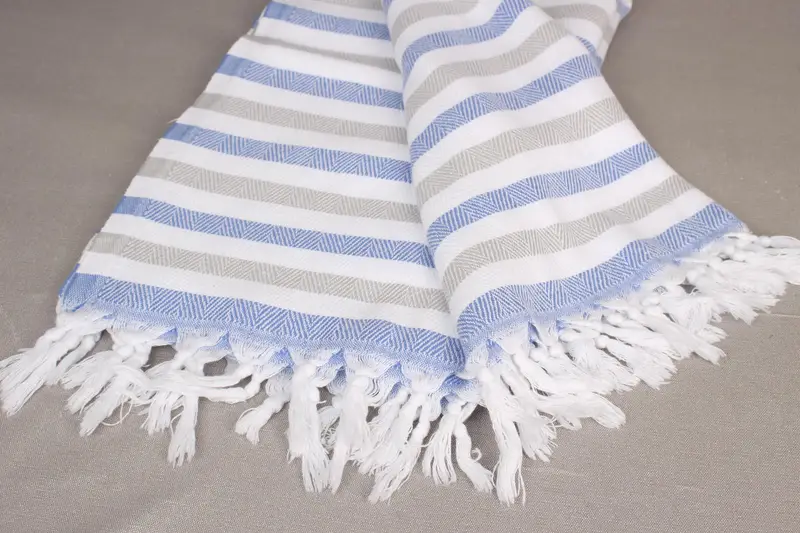 Turkish Towel Bulk, Gift For Her, Bride Gift, 64x40 Cotton Striped Towel, Soft towel, Bachelor Bachelorette Party Favors, Eco-Friendly Turkish Towel - 8