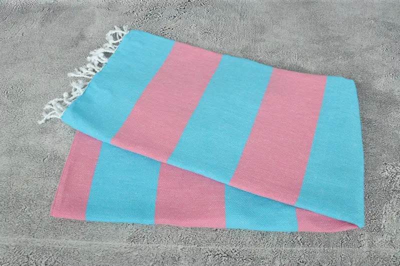 Bath towel, 70x40 Cotton Striped Towel, Unique Gift, Bridemaids Beach Towel, Beach towel, Turkish hand towel, Turkish Beach Towel Personalized - 6
