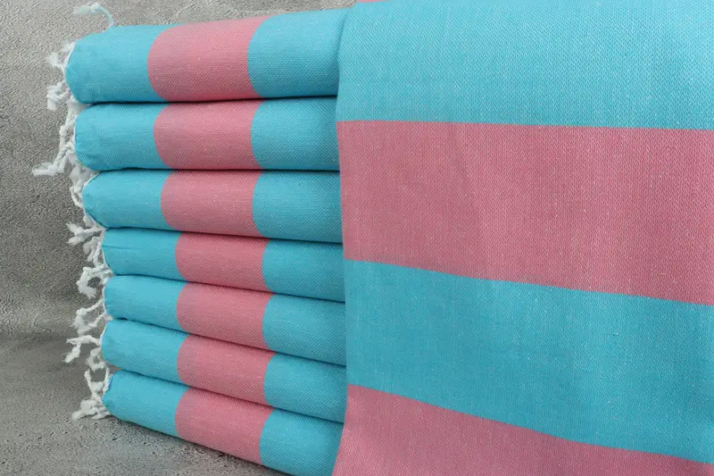 Bath towel, 70x40 Cotton Striped Towel, Unique Gift, Bridemaids Beach Towel, Beach towel, Turkish hand towel, Turkish Beach Towel Personalized - 1