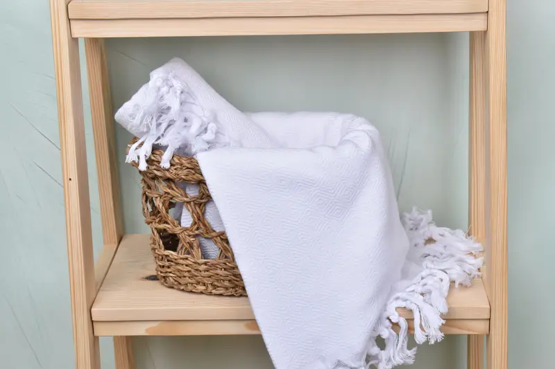 70x40 Cotton Diamond Towel, Large Turkish Towel, Yoga Towel, Custom Beach Towel, Bridal Party Gifts, Wedding Gift, Quick-dry travel peshtemal towel - 4