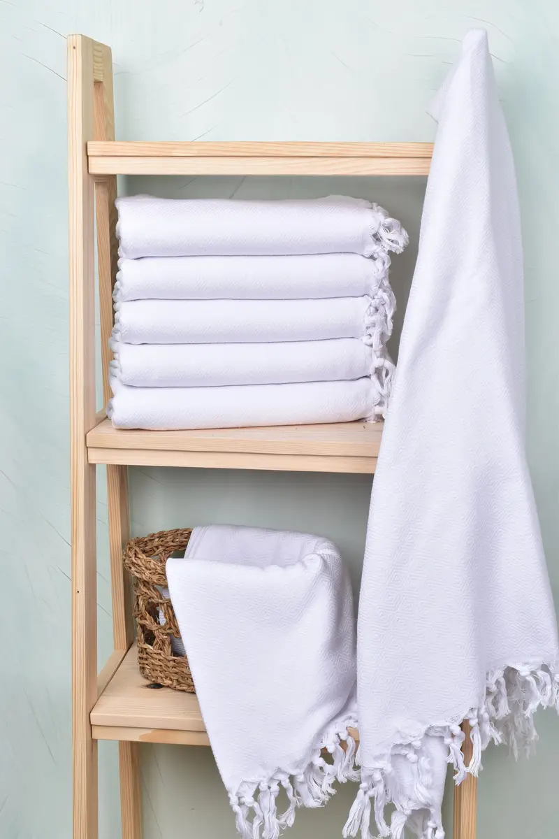 70x40 Cotton Diamond Towel, Large Turkish Towel, Yoga Towel, Custom Beach Towel, Bridal Party Gifts, Wedding Gift, Quick-dry travel peshtemal towel - 3