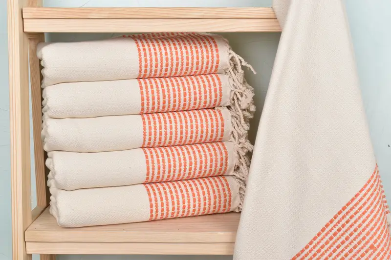 Bachelor Party Gifts, Custom Bath Towel, Wedding Favors, Bachelorette Party Decorations, Turkish towel, 70x36 Cotton Striped Towel, Beach Size Towel - 1
