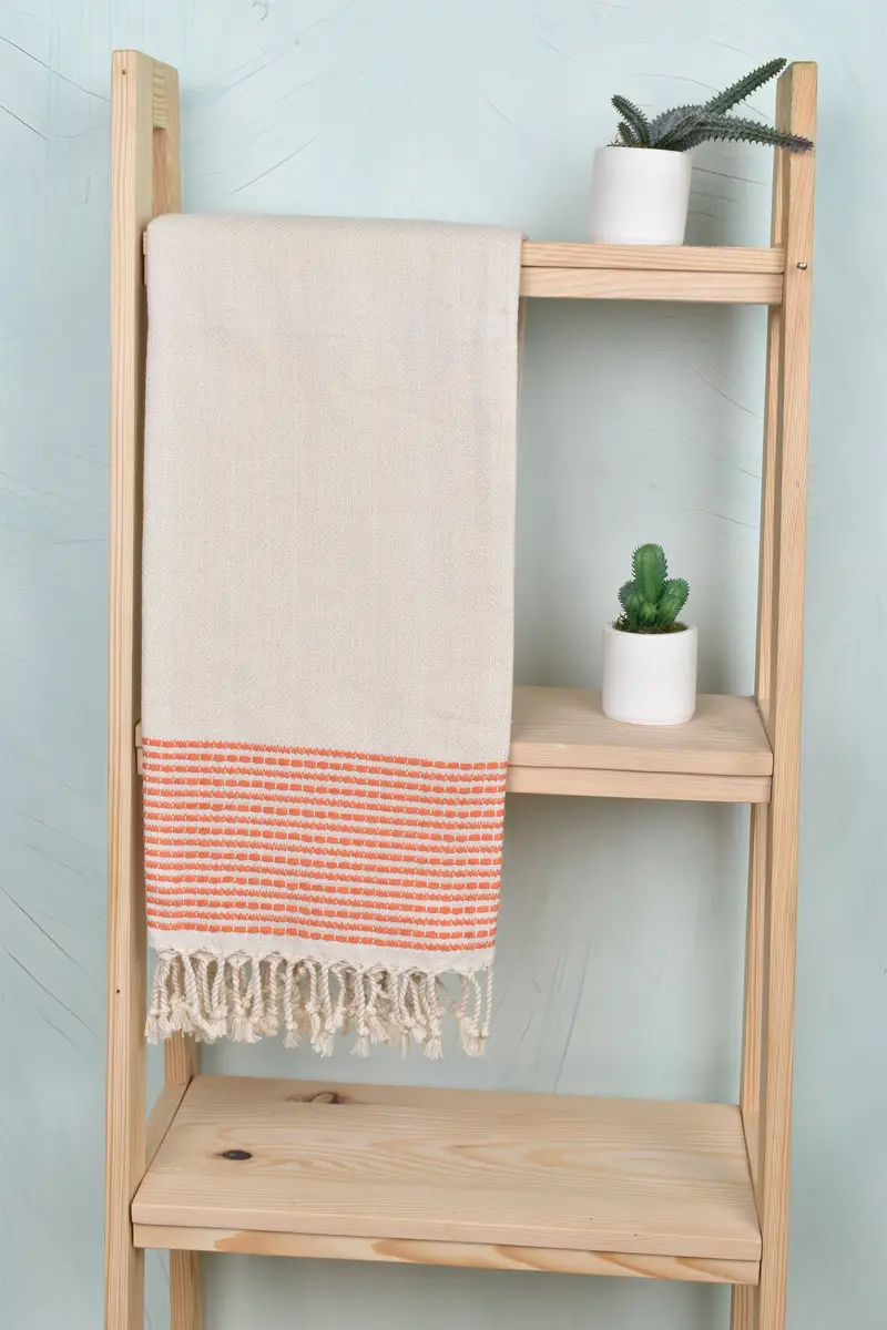 Bachelor Party Gifts, Custom Bath Towel, Wedding Favors, Bachelorette Party Decorations, Turkish towel, 70x36 Cotton Striped Towel, Beach Size Towel - 8