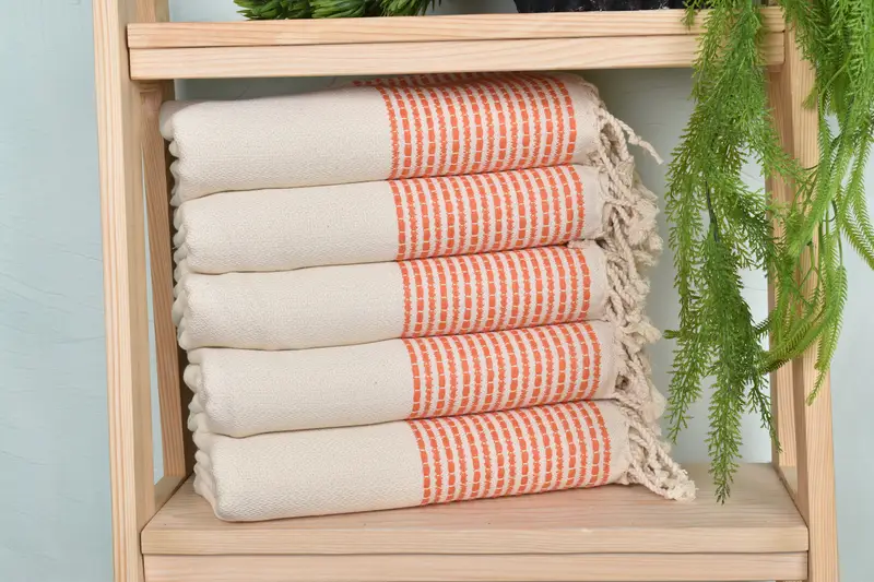 Bachelor Party Gifts, Custom Bath Towel, Wedding Favors, Bachelorette Party Decorations, Turkish towel, 70x36 Cotton Striped Towel, Beach Size Towel - 2