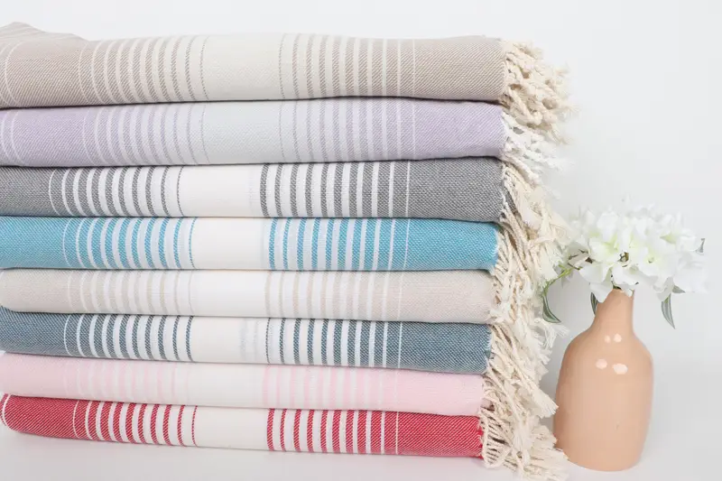 Sand-free towel, Gift For Her, Maid Of Honor Gift, Quick-drying cotton Turkish beach towel, Best Friend Wedding Gift, Bachelorette Party Favors - 2