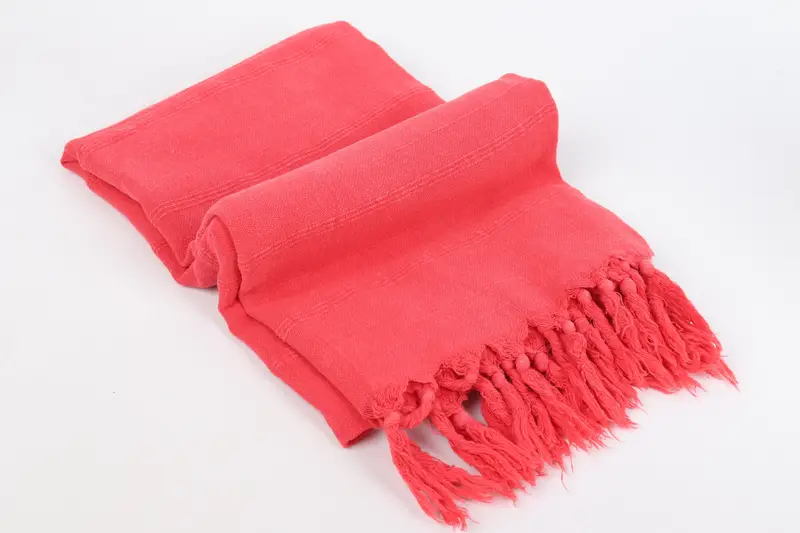 Turkish bath towel, Gifts For Him, Beach Size Towel, 68x36 Cotton Stonewashed Towel, Home Decor Gifts, Christmas Favors, Embroidered Turkish Towel - 6