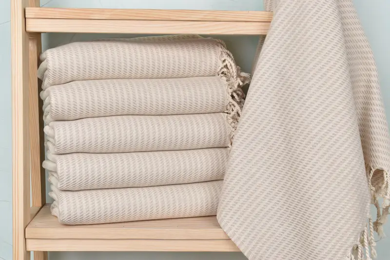 Unique Wedding Gift, Gift For The Home Decor, Fouta towel, Gym Towel, Christmas Favors, 70x40 Cotton Polka Dot Towel, Thin towel, Personalized Towel - 1