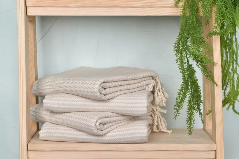 Unique Wedding Gift, Gift For The Home Decor, Fouta towel, Gym Towel, Christmas Favors, 70x40 Cotton Polka Dot Towel, Thin towel, Personalized Towel - 7