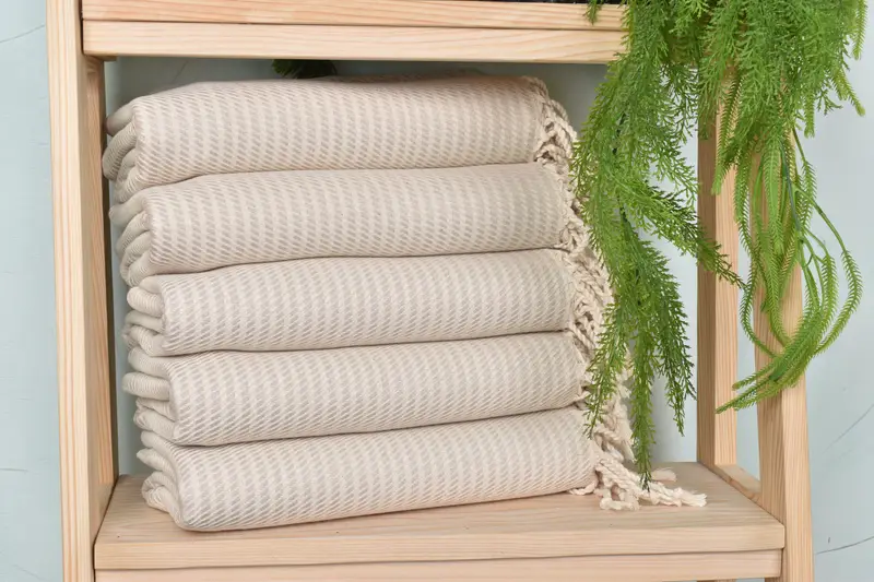 Unique Wedding Gift, Gift For The Home Decor, Fouta towel, Gym Towel, Christmas Favors, 70x40 Cotton Polka Dot Towel, Thin towel, Personalized Towel - 2