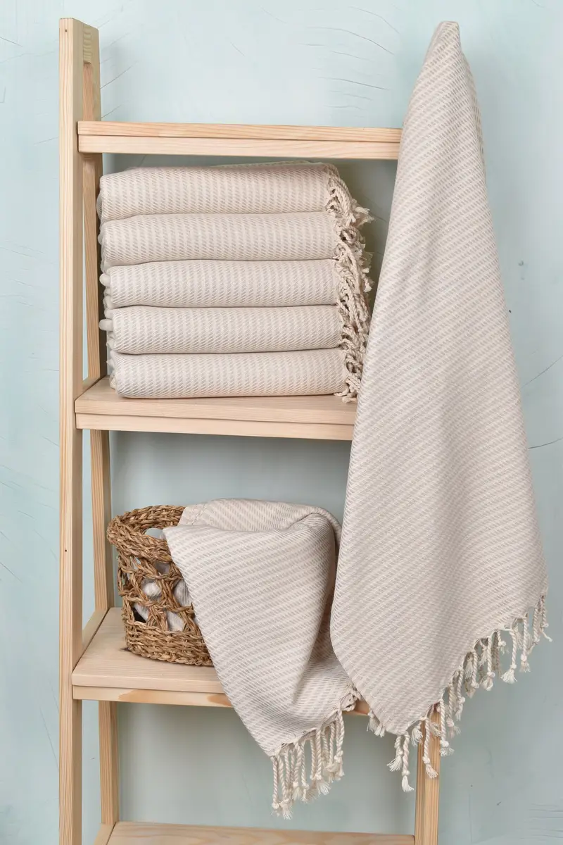 Unique Wedding Gift, Gift For The Home Decor, Fouta towel, Gym Towel, Christmas Favors, 70x40 Cotton Polka Dot Towel, Thin towel, Personalized Towel - 3