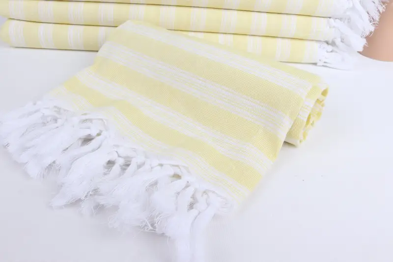 Monogram Beach Towel, Gift For Best Friend, Peshtemal Towel USA, 70x40 Cotton Striped Towel, Bath towel, Bachelor Bachelorette Party Favors - 4