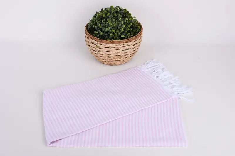 Monogrammed Turkish Towel, Beach Towel Gift, 68x36 Cotton Striped Towel, Beach Towel Bulk, Bachelorette Party Favor, Pool Towels, Custom Beach Towel - 4