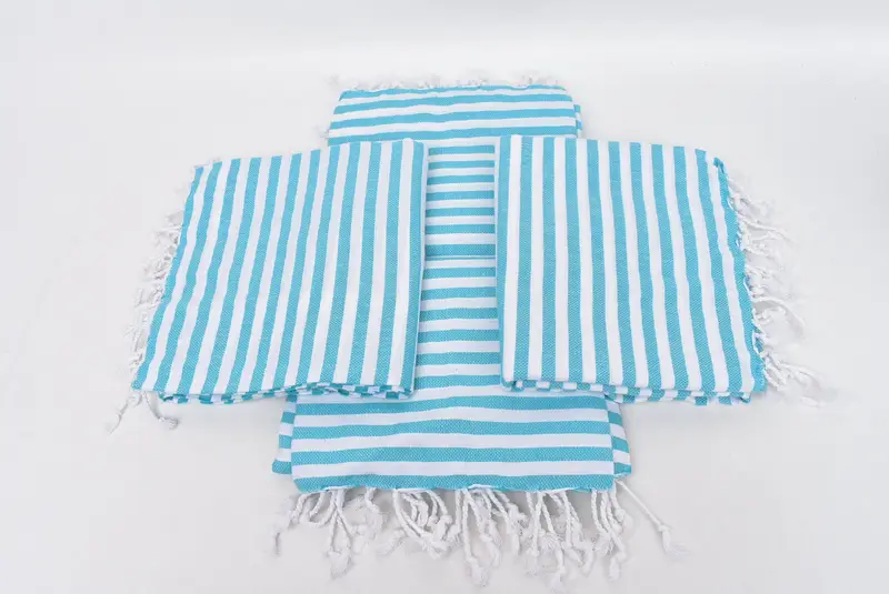 Monogramlı el havlu, 48x40 pamuklu çizgili havlu, nedime hediye havlu, spor salonu, erkek arkadaş hediyesi, Türk el havlu, kişiselleştirilmiş mutfak havlu - 6