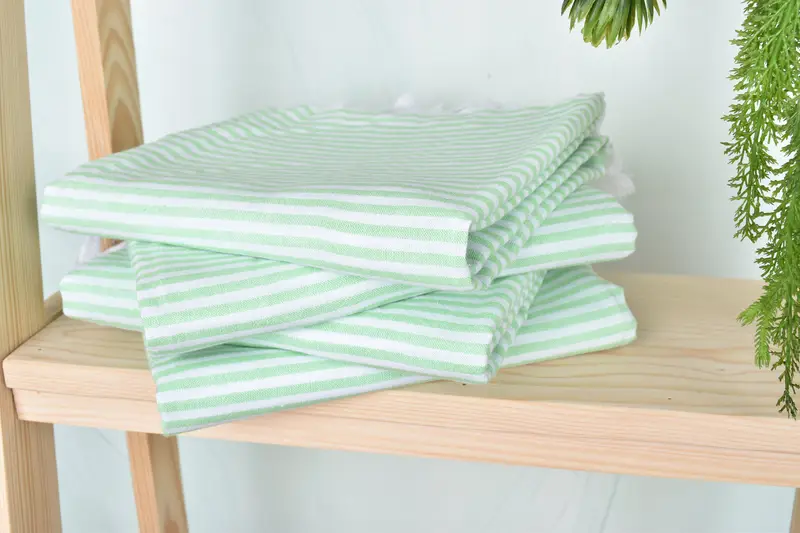 Travel Towel, 68x36 Cotton Striped Towel, Home Decor Gifts, Personalized Bridesmaid Gift, Bridal Shower Gift, Holiday Towel, Gift Boxes Towel - 7
