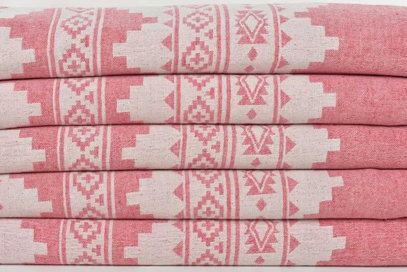 Halloween Blanket, Bridesmaid Proposal Gift, Woven Blanket, Turkish Beach Blanket, 86x56 Cotton Kilim Towel, Tablecloth, Bachelorette Party Favors - 3