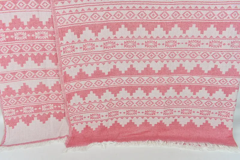 Halloween Blanket, Bridesmaid Proposal Gift, Woven Blanket, Turkish Beach Blanket, 86x56 Cotton Kilim Towel, Tablecloth, Bachelorette Party Favors - 1