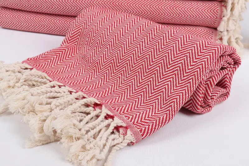 Gifts For Him, Housewarming Gift, Family Gift, Monogram Beach Towel, Girl Trip Party Favor, 70x40 Cotton Herringbone Towel, Custom Beach Towels - 4