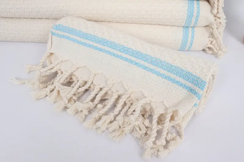 Nedime hediyeleri, konuk havlu, gelin duş iyiliği, monogramlı el havlu, 38x18 pamuklu çizgili havlu, kişiselleştirilmiş mutfak havlu, en iyi arkadaş hediyesi - 4