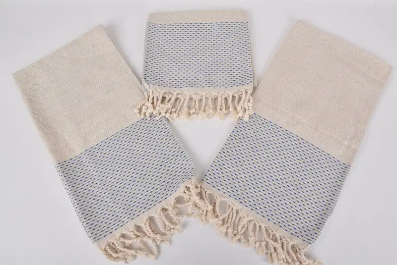 40x20 Cotton Polka Dot Towel, Turkish Hand Towel, Personalized Kitchen Towel, Personalized Wedding Gift, Bridesmaid Towel, Personalized Dish Towel - 6