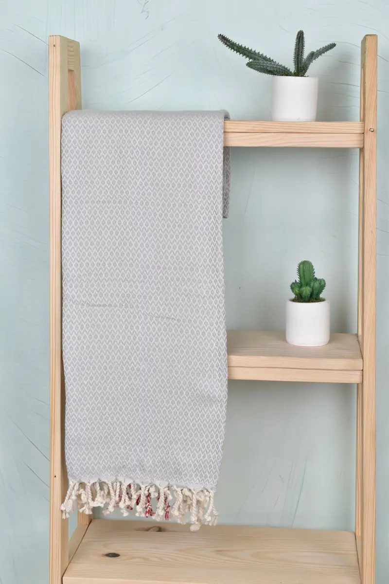Turkish hand towel, 70x40 Cotton Diamond Towel, Bridesmaid Gift Towel, Pool Towels, Girls Weekend Getaways Gifts, Gifts For Him, Bathroom Towel - 8