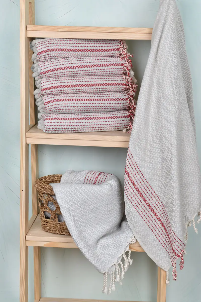 Turkish hand towel, 70x40 Cotton Diamond Towel, Bridesmaid Gift Towel, Pool Towels, Girls Weekend Getaways Gifts, Gifts For Him, Bathroom Towel - 3