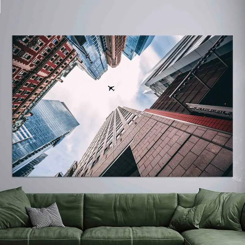 Modern Black & White Canvas: Elevate Your Space with Art