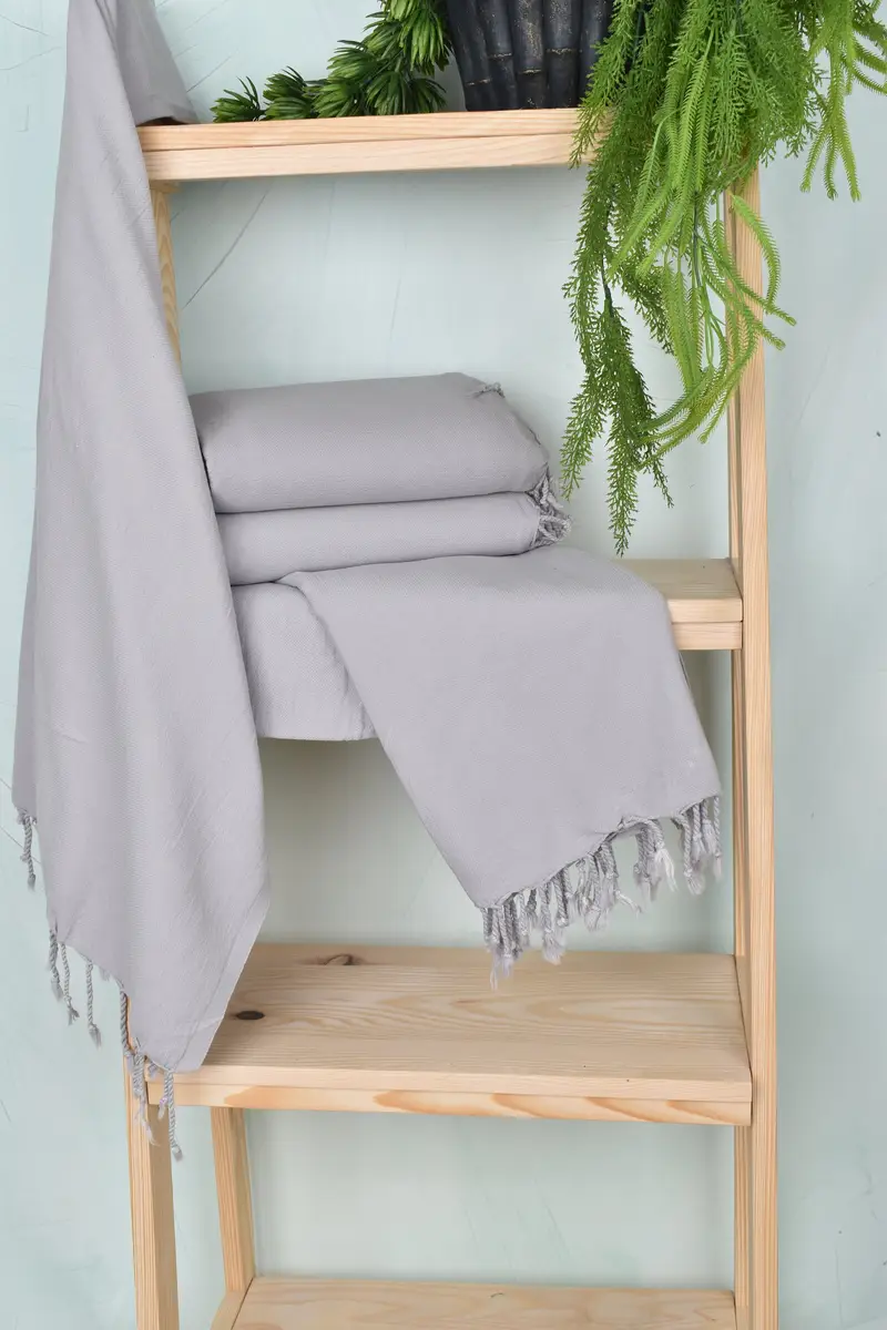 Quick-dry peshtemal, 64x40 Cotton Stonewashed Towel, Turkish towel bulk order for wedding gifts, Bridal Party Gifts, Custom Beach Towel, Fouta towel - 6