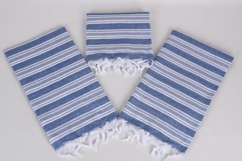 Bridesmaid Gifts, Turkish towel, Turkish Towel Bulk, Boyfriend Christmas Gift, Fouta towel, Scarf Towel, 70x40 Cotton Striped Towel, Summer Towel - 6