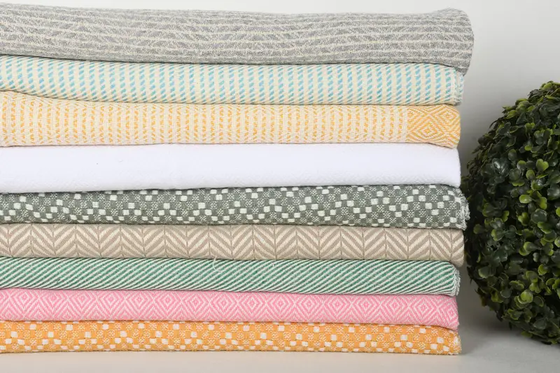 Personalized Turkish Towel, 36x18 Cotton Set of 10 Towel, Custom Turkish Towel, Personalized Hand Towel, Wedding Favors, Monogrammed Hand Towel - 3
