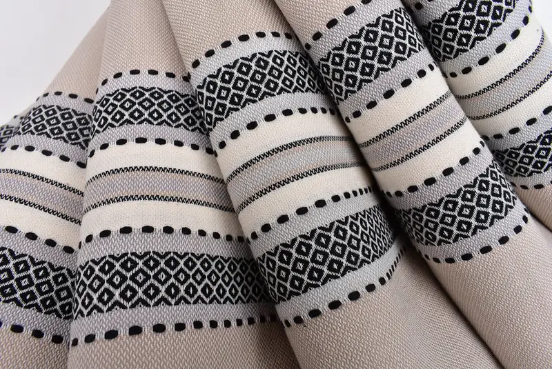 70x40 Cotton Striped Towel, Lightweight Turkish towel, Authentic Turkish hammam peshtemal, Bachelorette Gifts, Bride Gift, Wedding Gifts Towel - 5