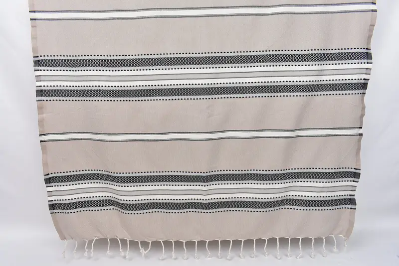 70x40 Cotton Striped Towel, Lightweight Turkish towel, Authentic Turkish hammam peshtemal, Bachelorette Gifts, Bride Gift, Wedding Gifts Towel - 8