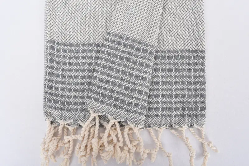 Gift For The Home Decor, Turkish Hand Towel, Turkish Tea Towel, 40x20 Cotton Striped Towel, Unique Gift, Beach Theme Wedding Gift, Custom Hand Towel - 8