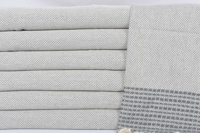 Gift For The Home Decor, Turkish Hand Towel, Turkish Tea Towel, 40x20 Cotton Striped Towel, Unique Gift, Beach Theme Wedding Gift, Custom Hand Towel - 2