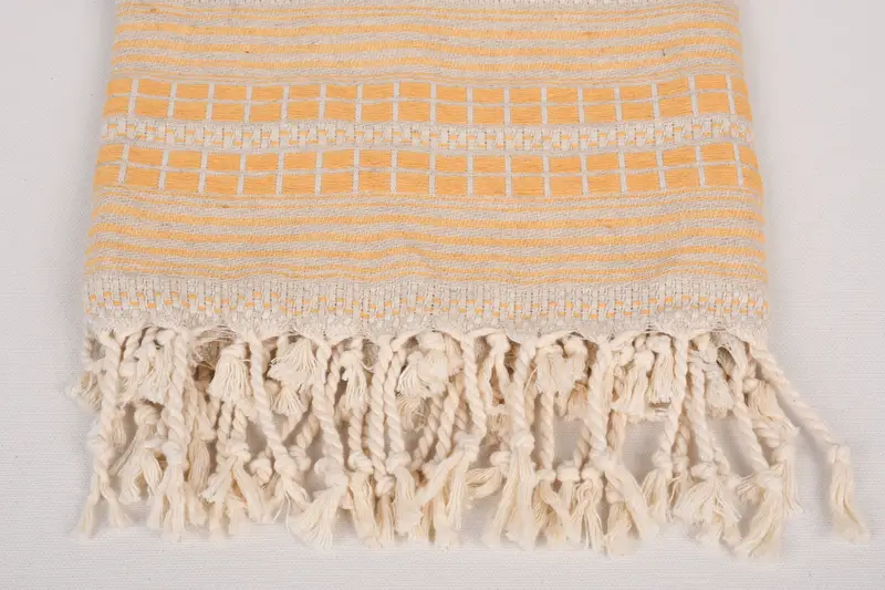 Luxury Beach Towel, Personalized Gift For Her, 68x40 Linen Striped Towel, Best Beach Towel, Kids Beach Towel, Organic towel, Turkish towel - 3