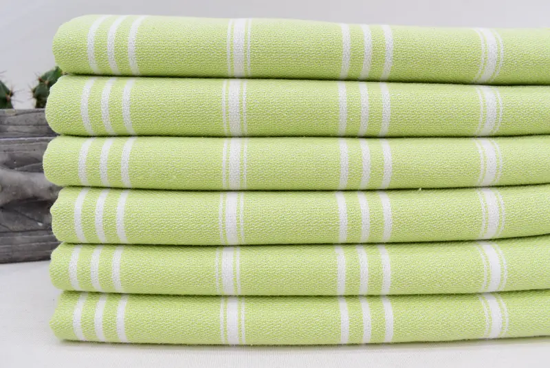 Turkish Towel Hand Towel, Organic Towel, Wedding For Favor, 40x24 Cotton Striped Towel, Custom Hand Towel, Boyfriend Gift, Monogram Kitchen Towel - 2