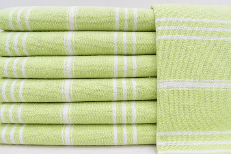 Turkish Towel Hand Towel, Organic Towel, Wedding For Favor, 40x24 Cotton Striped Towel, Custom Hand Towel, Boyfriend Gift, Monogram Kitchen Towel - 1