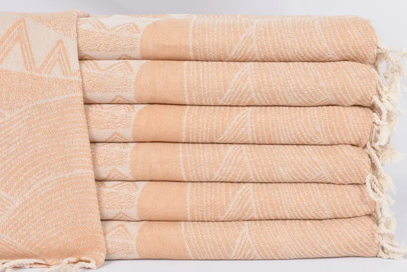 Gelin hediyeleri, özel Türk havlu, küçük banyo havlu, seyahat havlu, Türk havlu el havlu, 36x18 pamuklu çizgili tasarım havlu, kişiselleştirilmiş hediye - 2