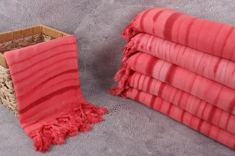Bridesmaid Favors, Bridesmaid Gifts, 64x40 Cotton Tie Dye Towel, Wedding Gifts Towel, Scarf Towel, Handwoven Turkish bath towel, Bachelorette Gifts - 4