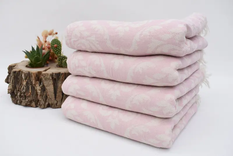 Pool Towels, Custom Wedding Gift, Absorbent towel, Wedding Hand Made Gift, 68x36 Cotton Baroque Towel, Grandma Gift, Absorbent Turkish towel - 3