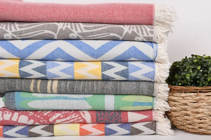 Mother Of The Groom Gift, Beach towel, 70x40 Cotton Set of 8 Towel, Embroidered Towel, Bachelorette Party Decorations, Turkish Towel Bulk - 2