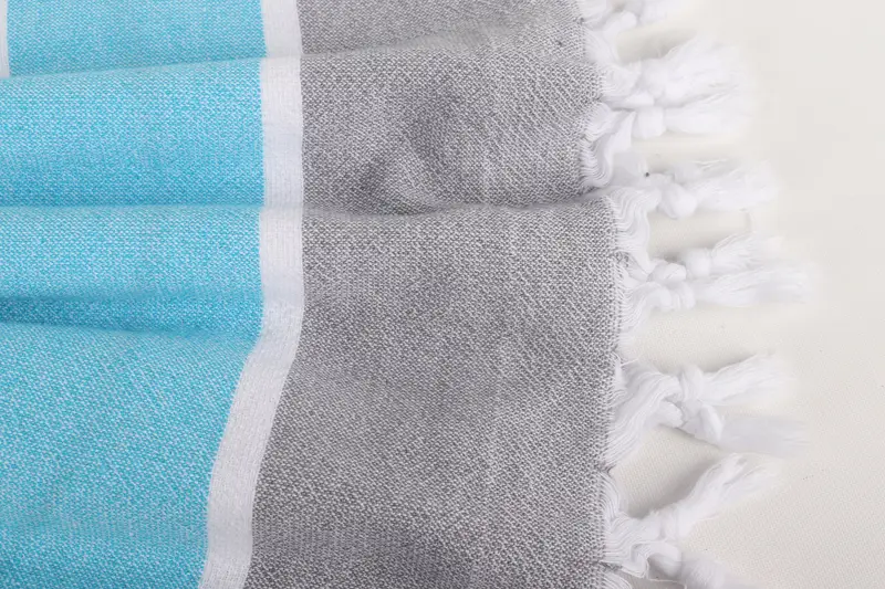Travel Towel, Monogram Turkish Towel, Housewarming Gift, 68x40 Cotton Striped Terry Towel, Gift For Mom, Personalized Towel Gift, Beach Towel Bulk - 8