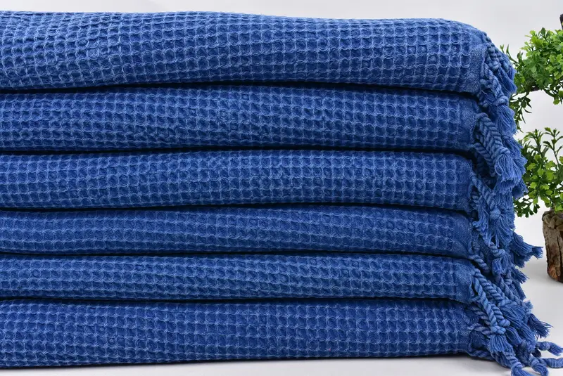 Custom Wedding Towel, 68x36 Cotton Waffle Towel, Peshtemal Towel, Bachelorette Party Gifts, Personalized Wedding Gift, Bridal Shower Gifts - 3