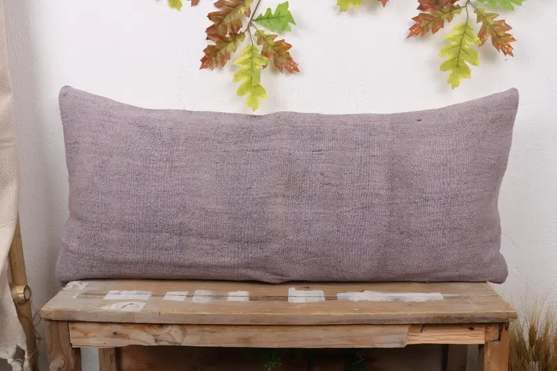 Handgefertigtes besticktes Kissen, 16x36 Southwestern Kissen