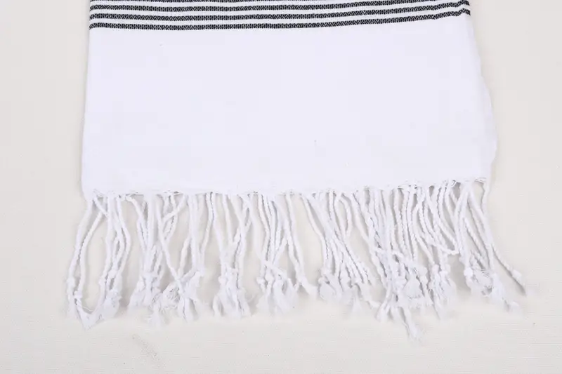 Turkish beach towel, Beach Towel Gift, Summer Towel, Custom Name Towel, Bachelor Party Gifts, Custom Wedding Gift, 70x40 Cotton Striped Towel - 3