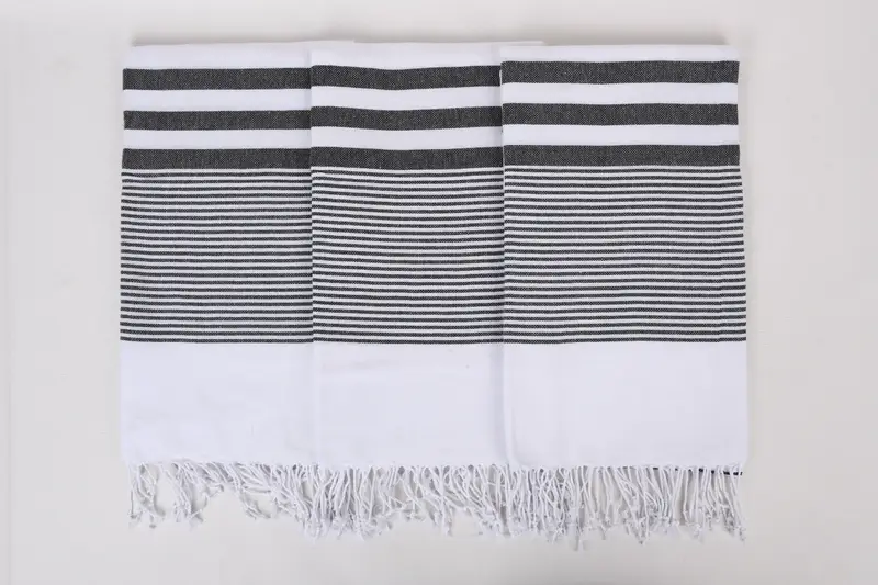 Turkish beach towel, Beach Towel Gift, Summer Towel, Custom Name Towel, Bachelor Party Gifts, Custom Wedding Gift, 70x40 Cotton Striped Towel - 7