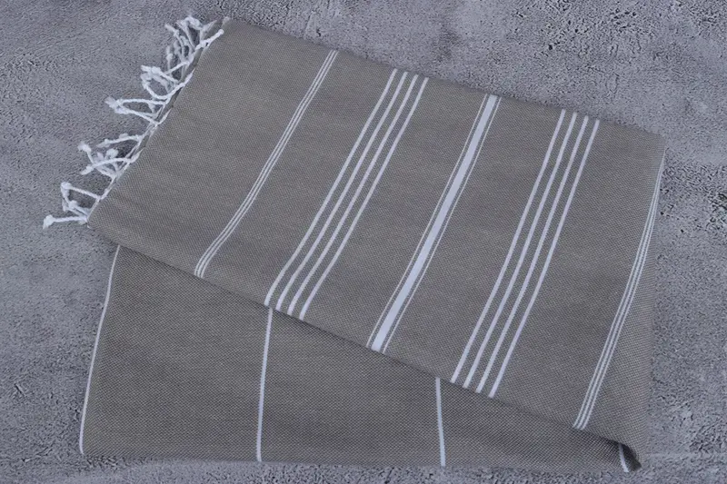 Gift For Her, Valentines Day Gift For Her, Custom Bath Towel, Embroidery Towels, Turkish beach towel, Beach Towel Bulk, 70x40 Cotton Striped Towel - 6
