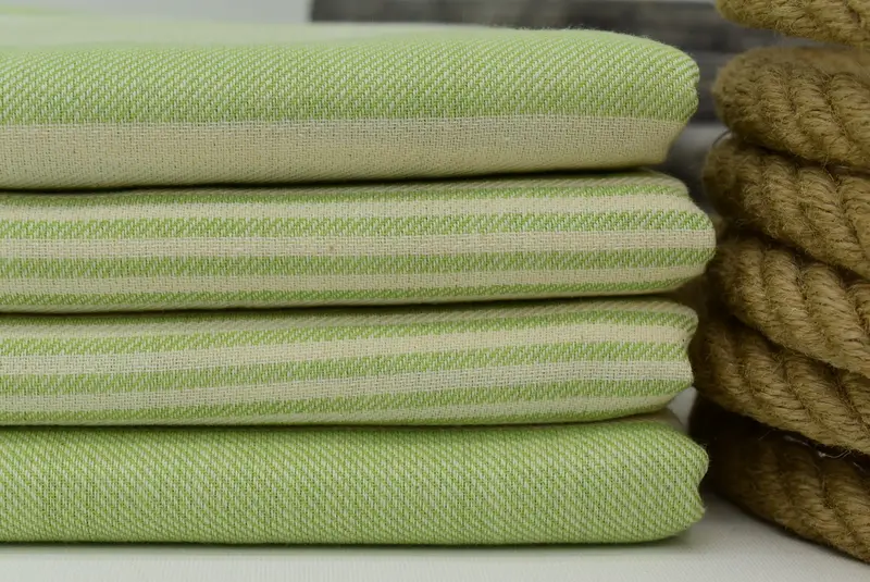 Luxury Turkish peshtemal beach towel, Bridal Shower Favors, Bridesmaid Gifts, Personalized Bridesmaid Gift, Gift For Mom, 68x38 Cotton Striped Towel - 2