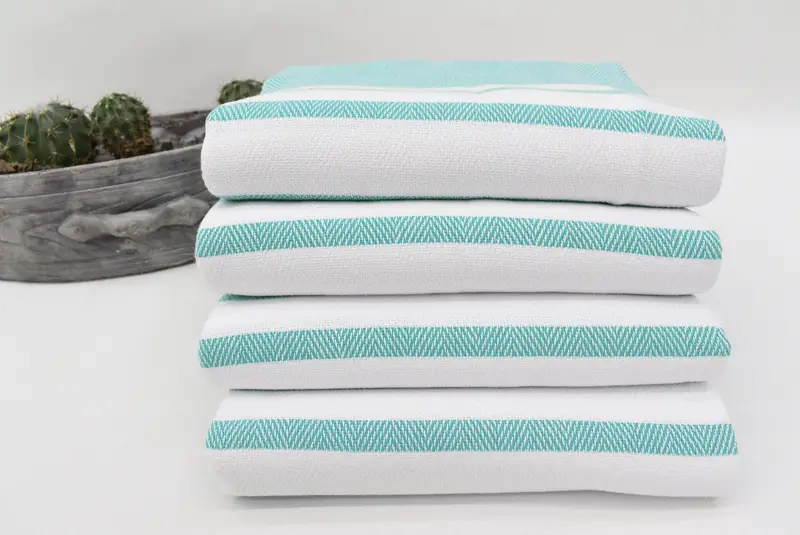Summer Gift, 68x36 Cotton Chevron Towel, Halloween Gifts, Bachelorette Party Gifts Bridesmaids, Organic towel, Florida Bachelorette Party Favors - 7