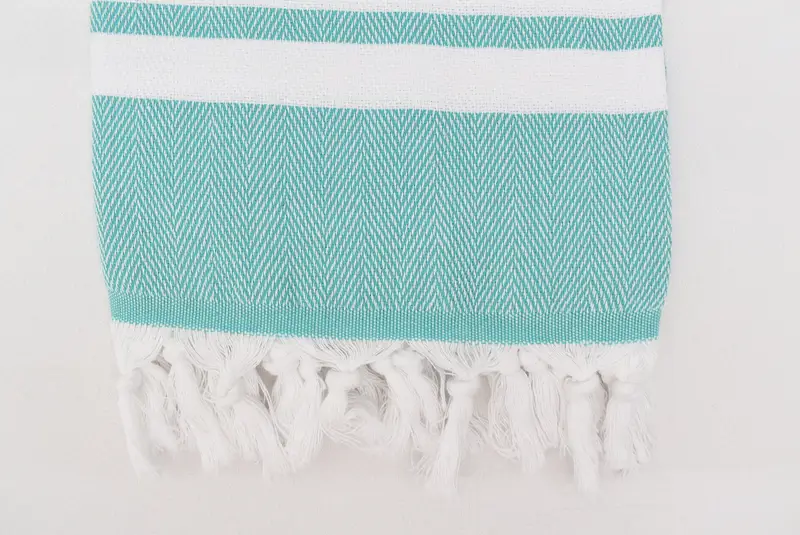 Summer Gift, 68x36 Cotton Chevron Towel, Halloween Gifts, Bachelorette Party Gifts Bridesmaids, Organic towel, Florida Bachelorette Party Favors - 5